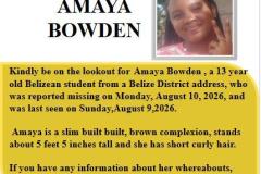Amaya Bowden