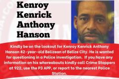Kenroy Kenrick Anthony Hanson