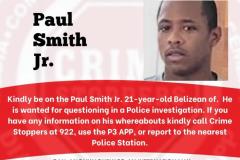 Wanted-Paul-Smith-Jr